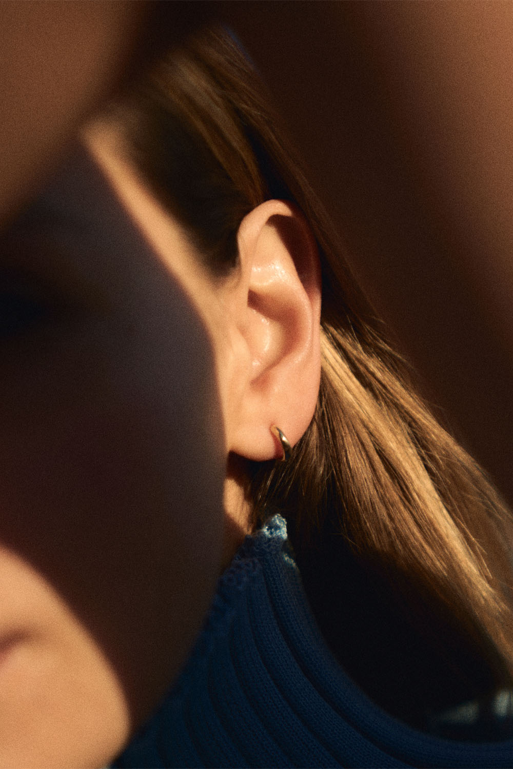 The "Beyond Happy Hoops" earrings 18k Solid Gold