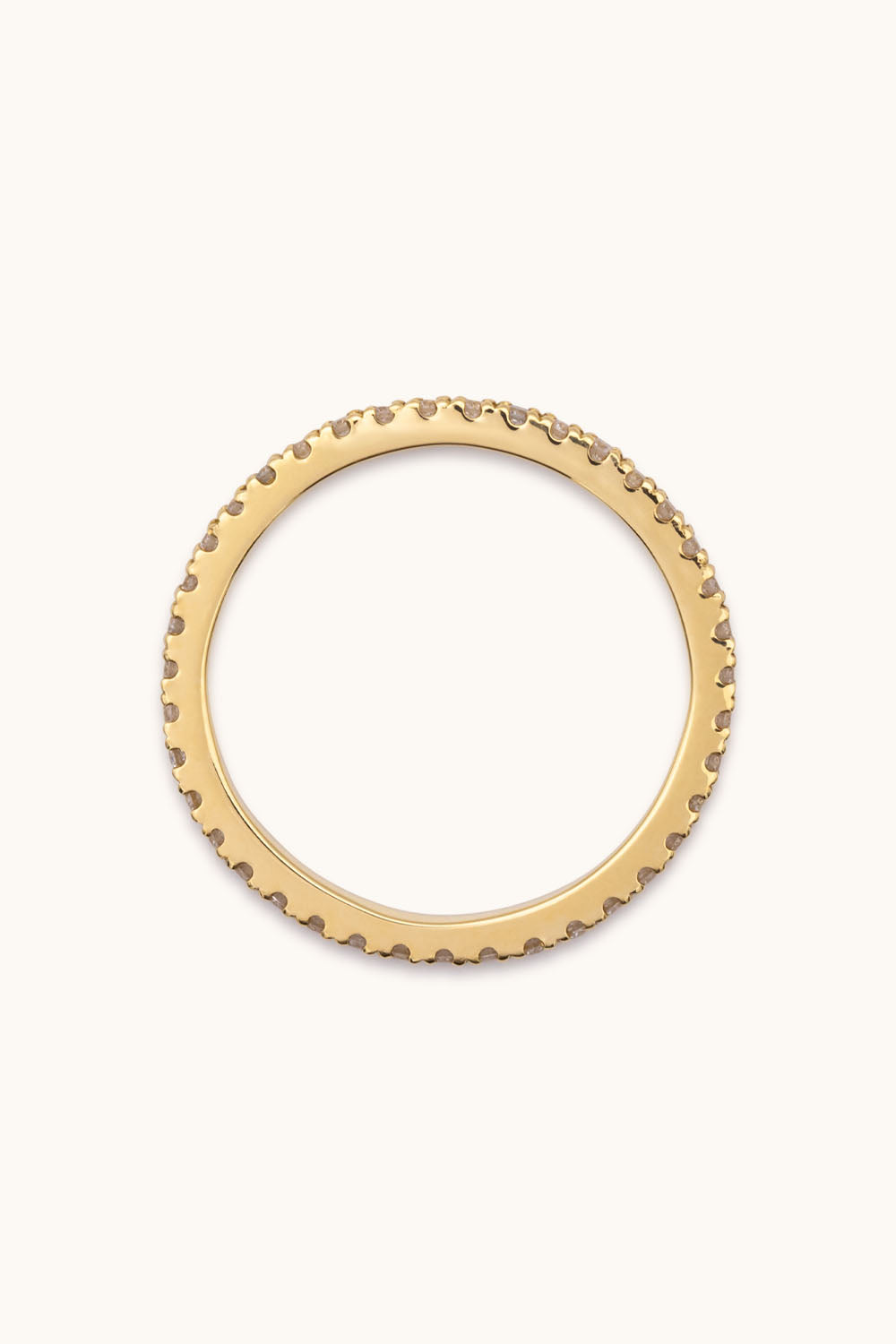 The Infinity Bling Ring with lab grown Diamonds