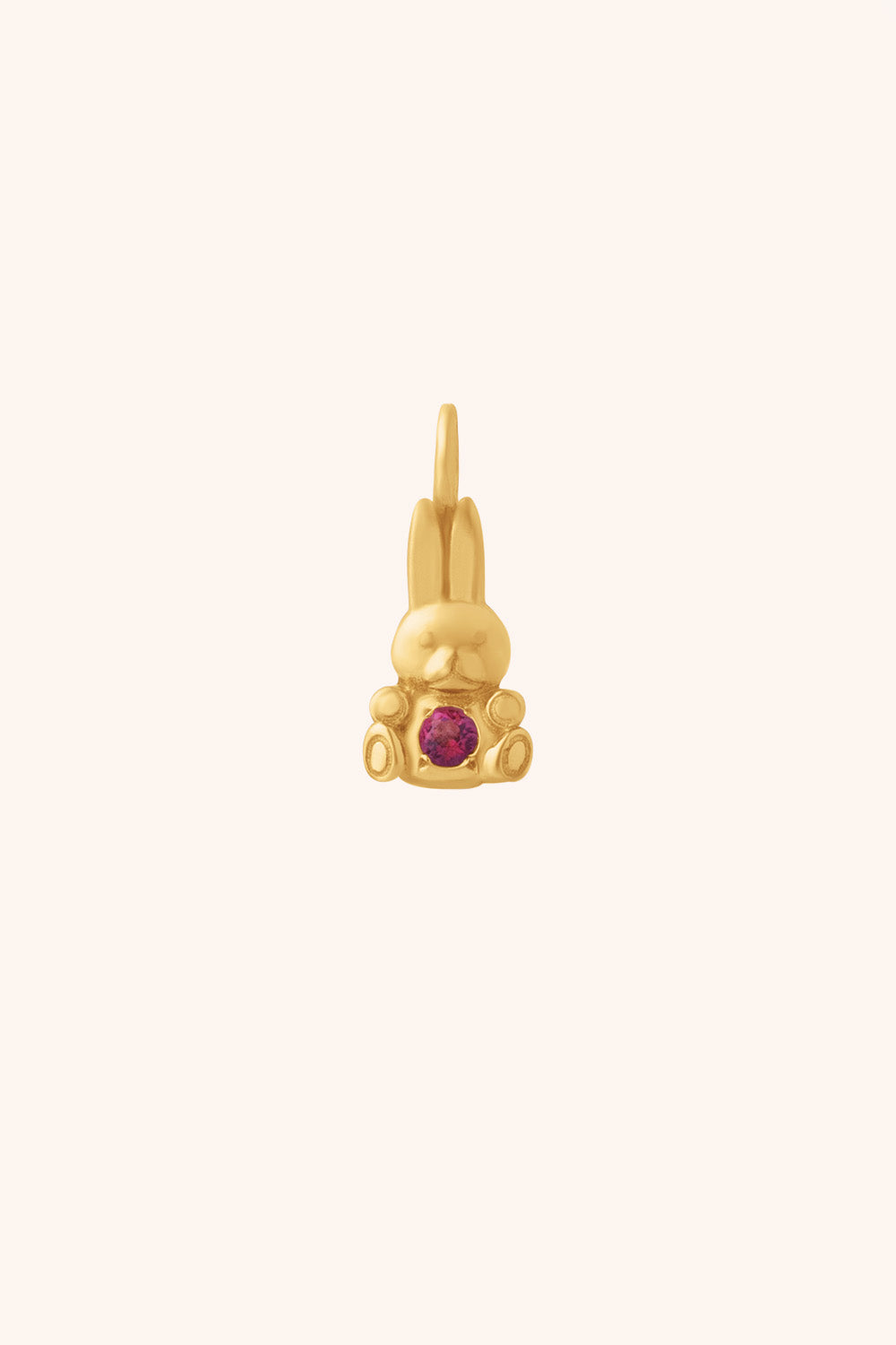 The Fine Gold Bunny Charm