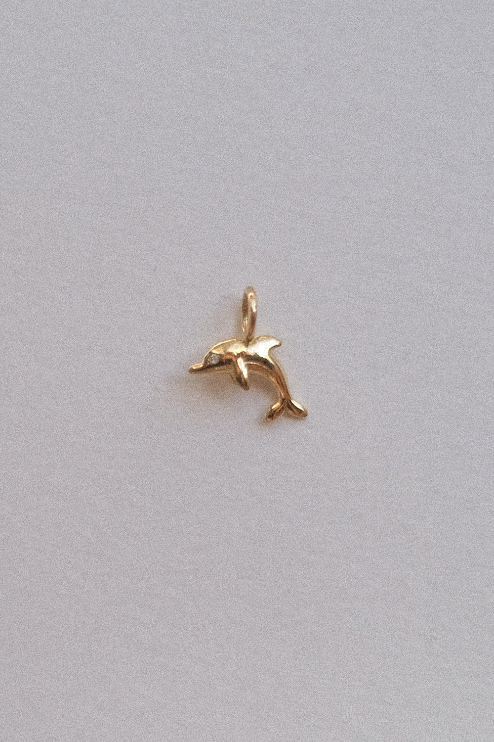 Der Echtgold Delfin Charm 18k Echtgold
