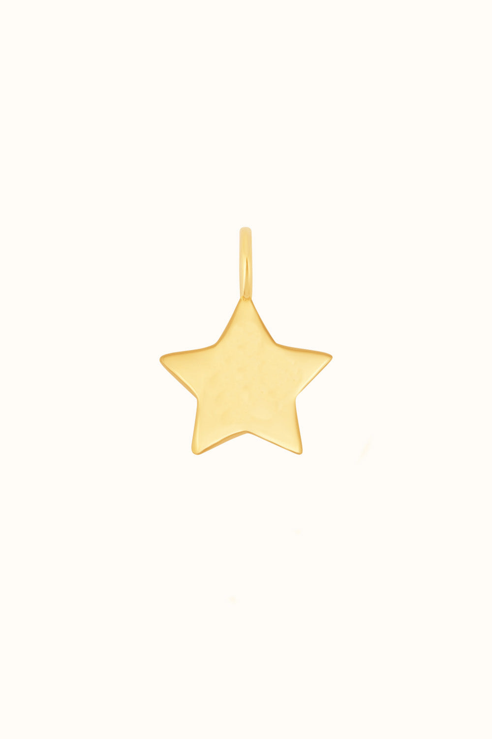 Der "Enjoy who you are Star" Charm 18k Echtgold