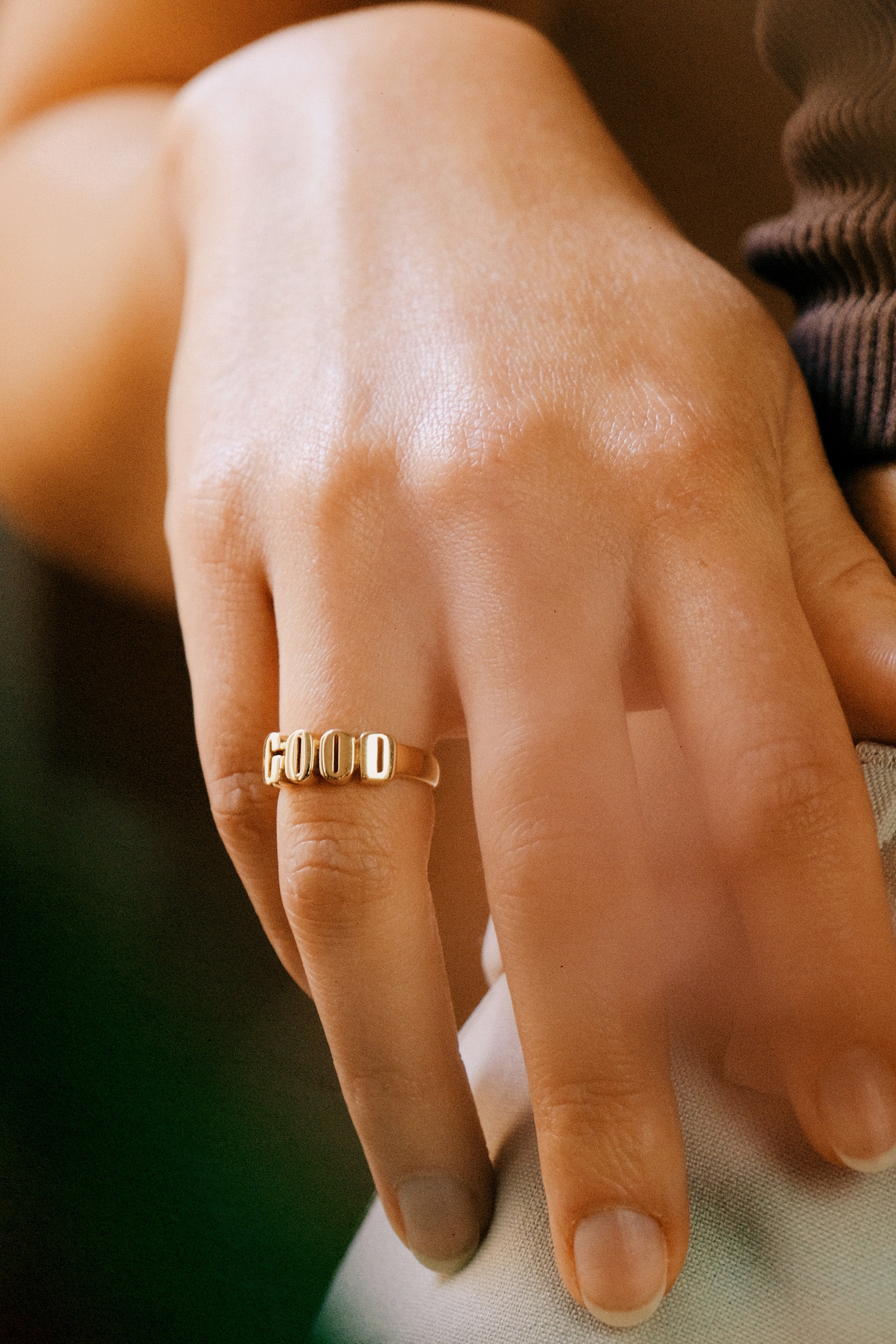 Der "Good Ring" 18K Echtgold