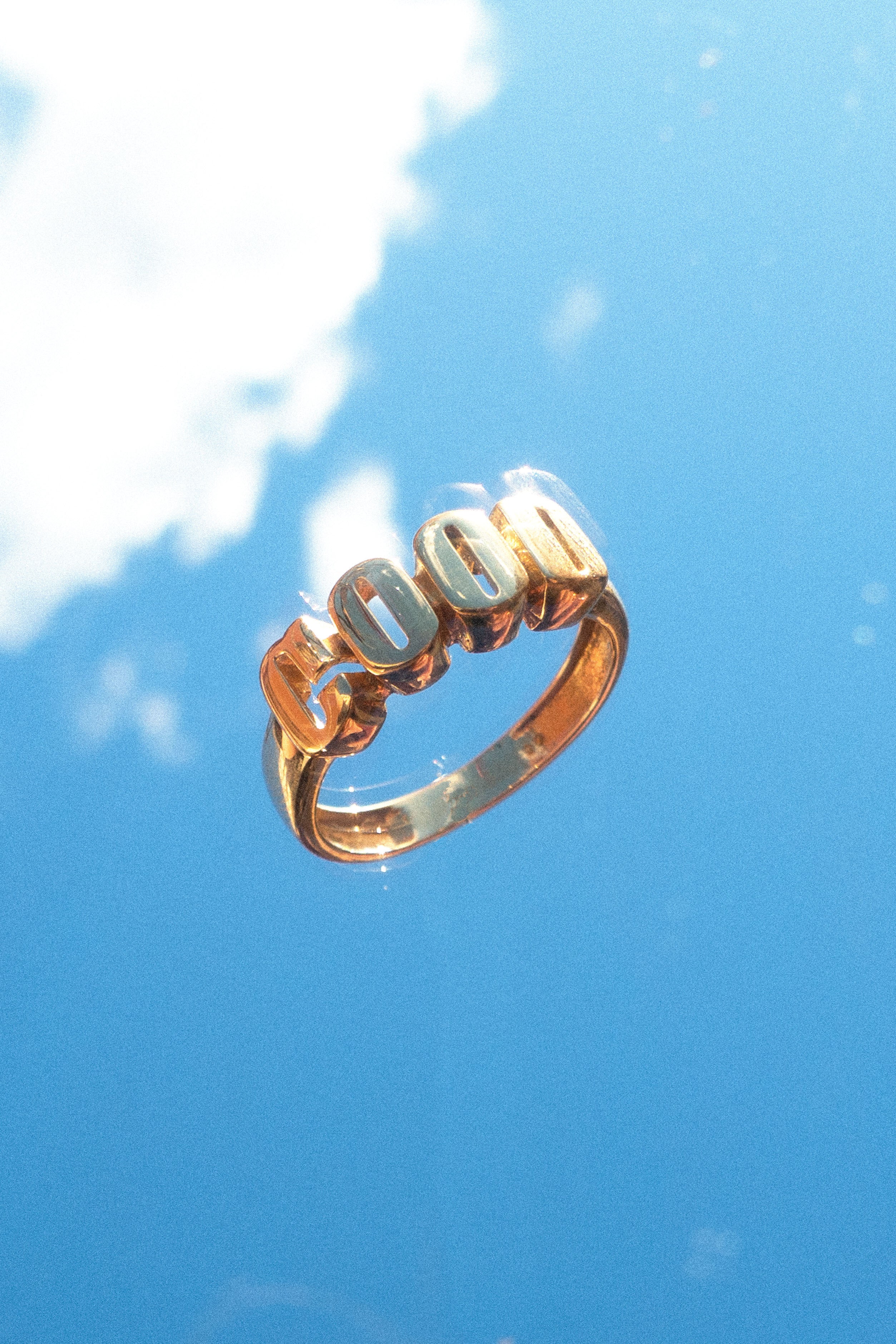 Der "Good Ring" 18K Echtgold