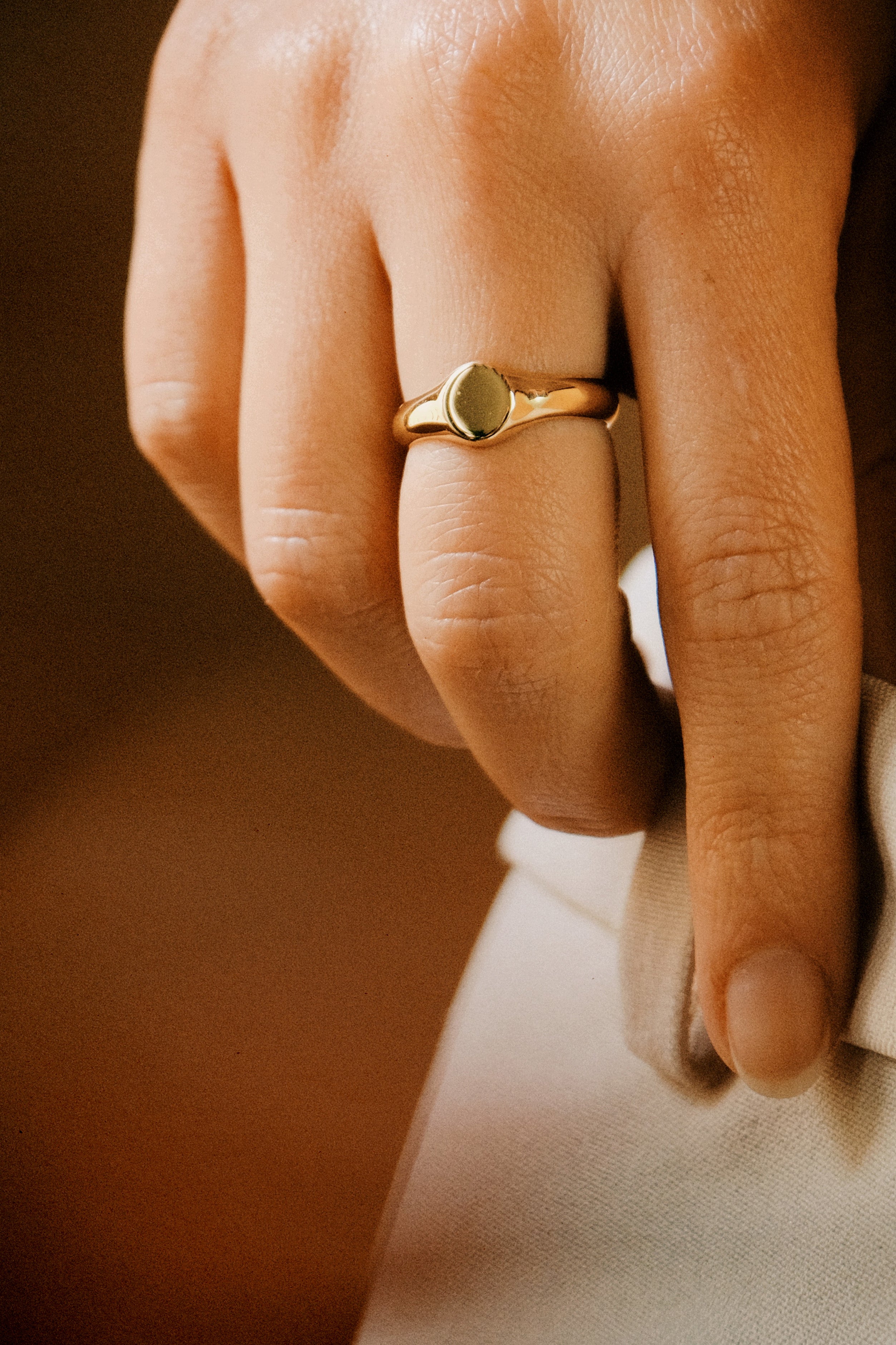 Der "My Way Ring No.1" Ring 14K Echtgold