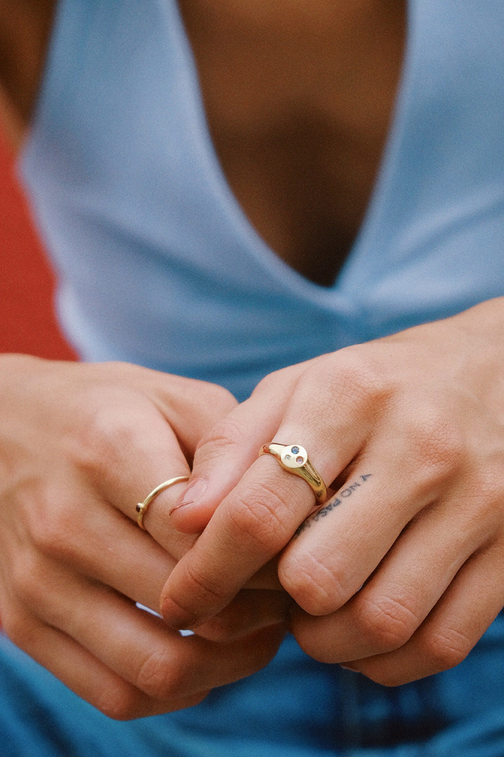 Der "My Way Ring No.1" Ring 14K Echtgold