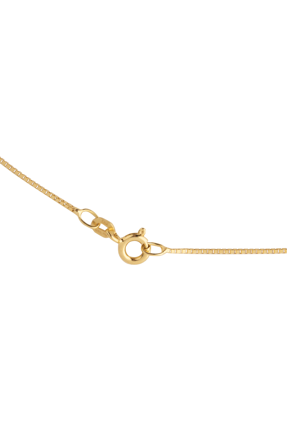 Die "modern chain" Halskette 14k Echtgold