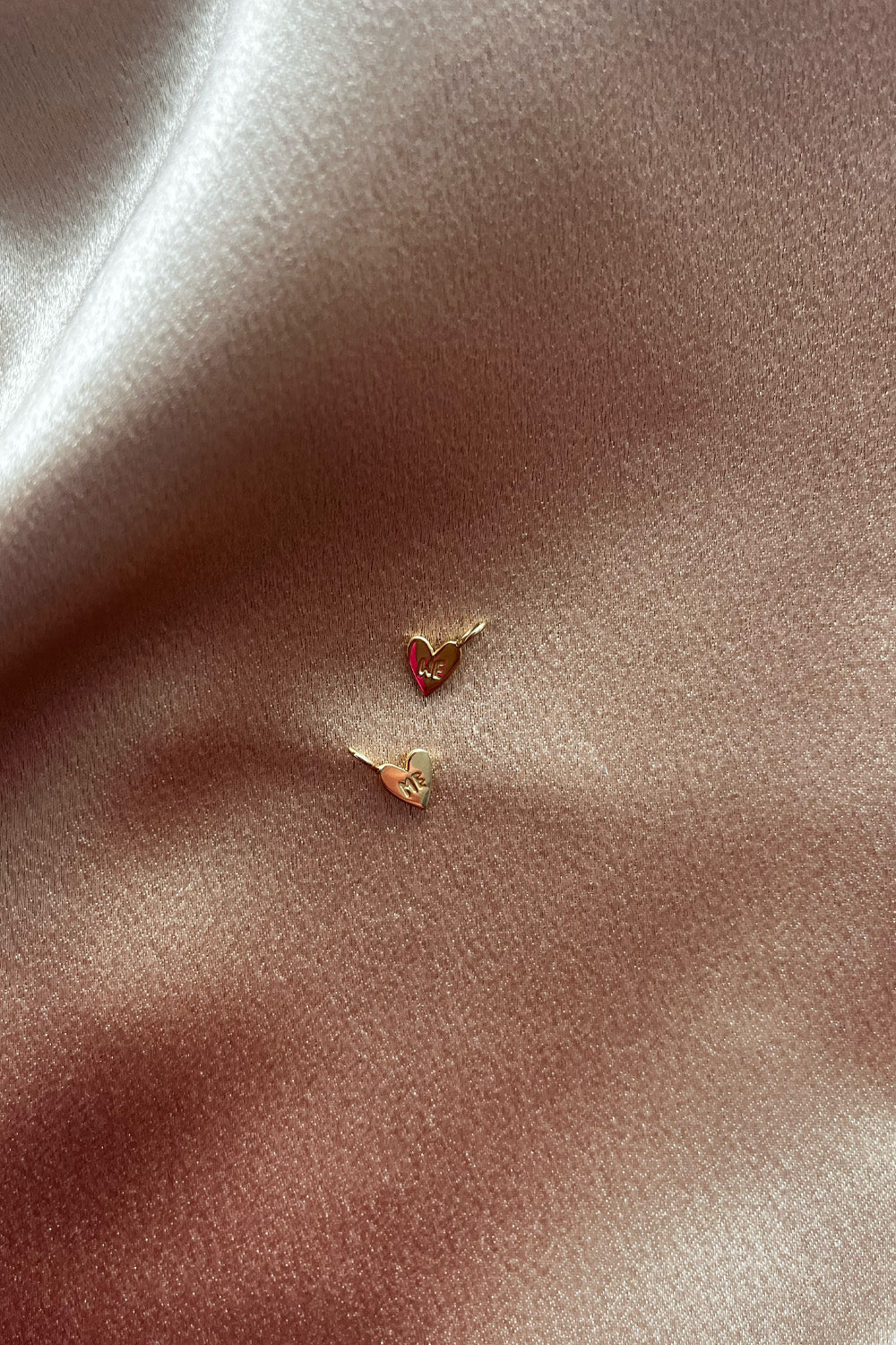 Der "Me & We Heart" Charm 18K Echtgold