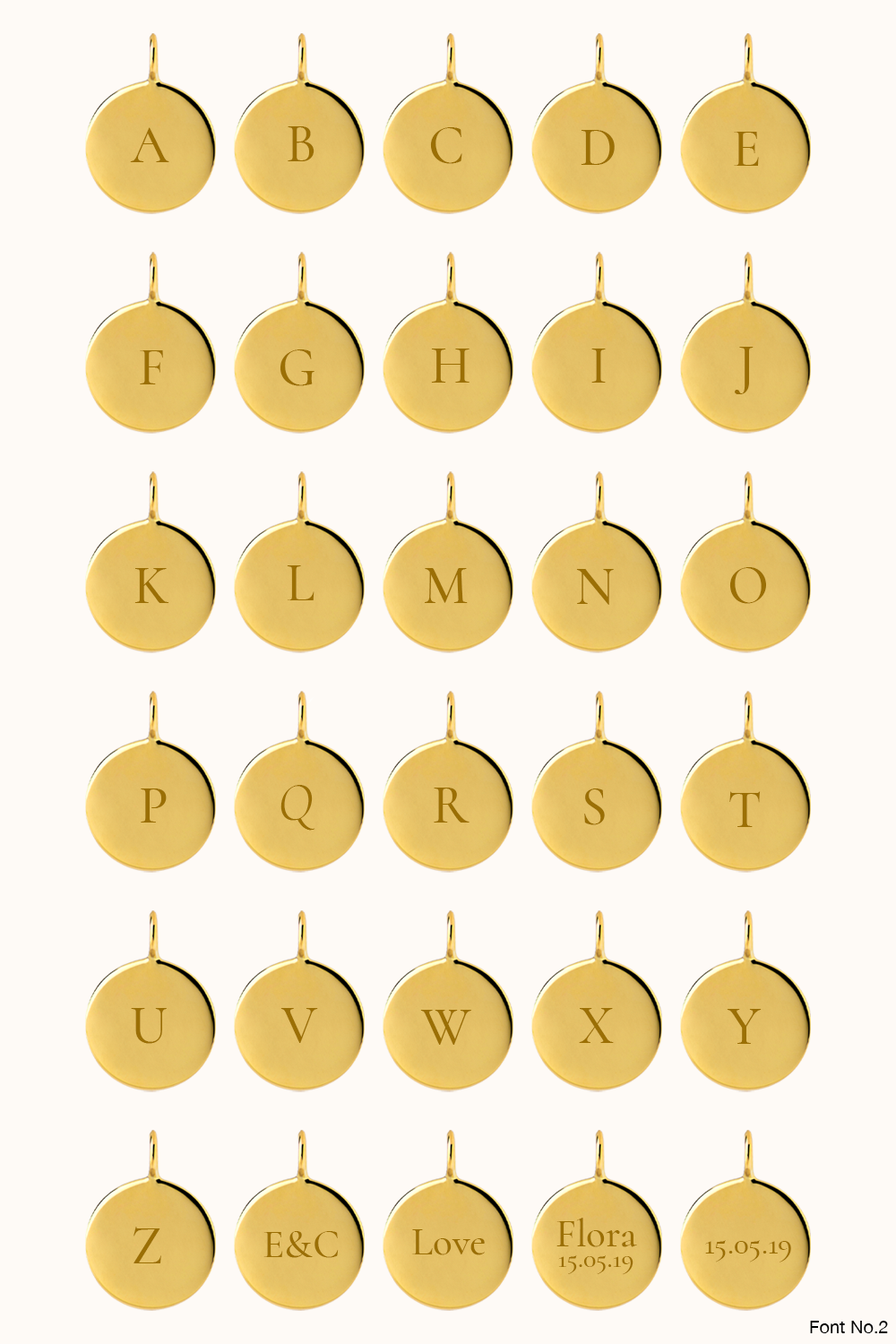 Der "Fine Gold Coin" Charm 18k Echtgold