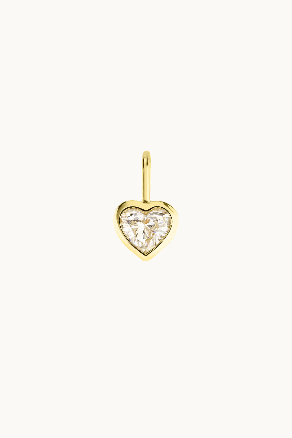 The Diamond Heart Charm