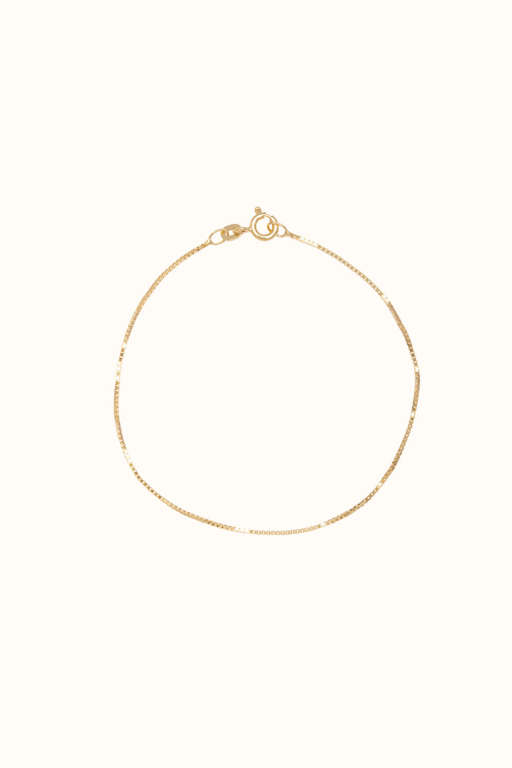 Das "Mini Goldie Note" Armband 14k Echtgold