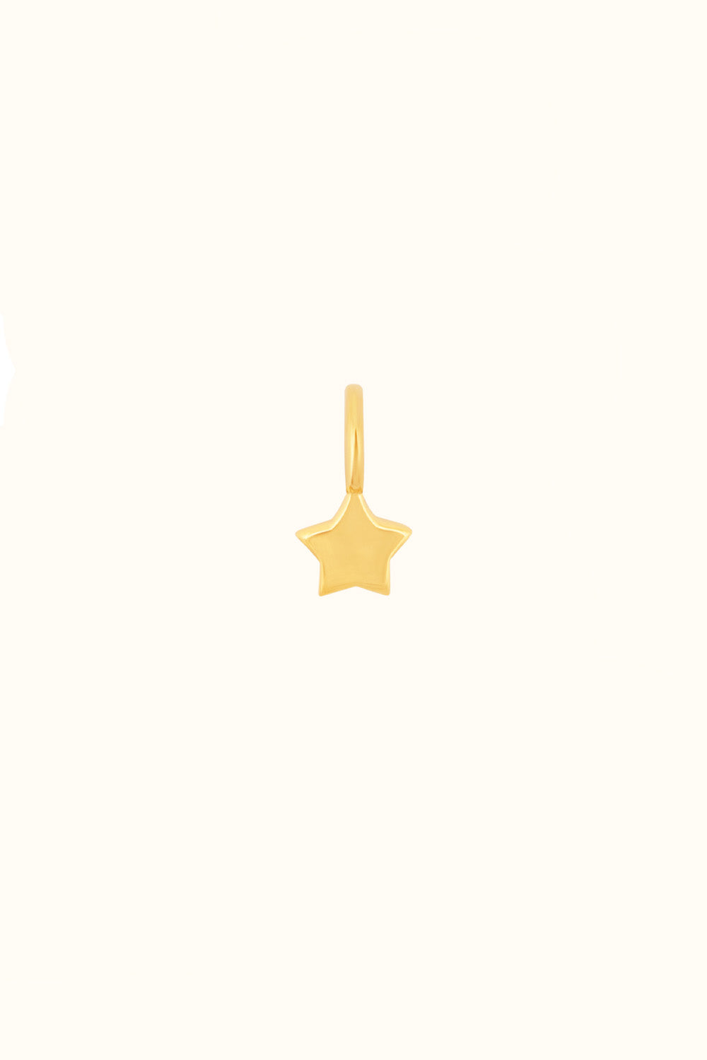 Der "Mini Goldie Star" Charm 18k Echtgold