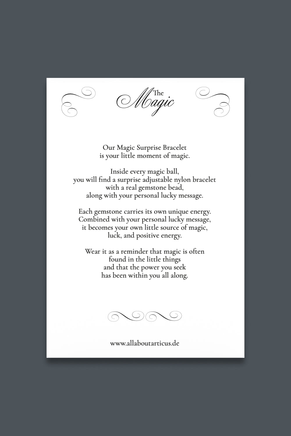 The Magic&Surprise Gemstone Bracelet