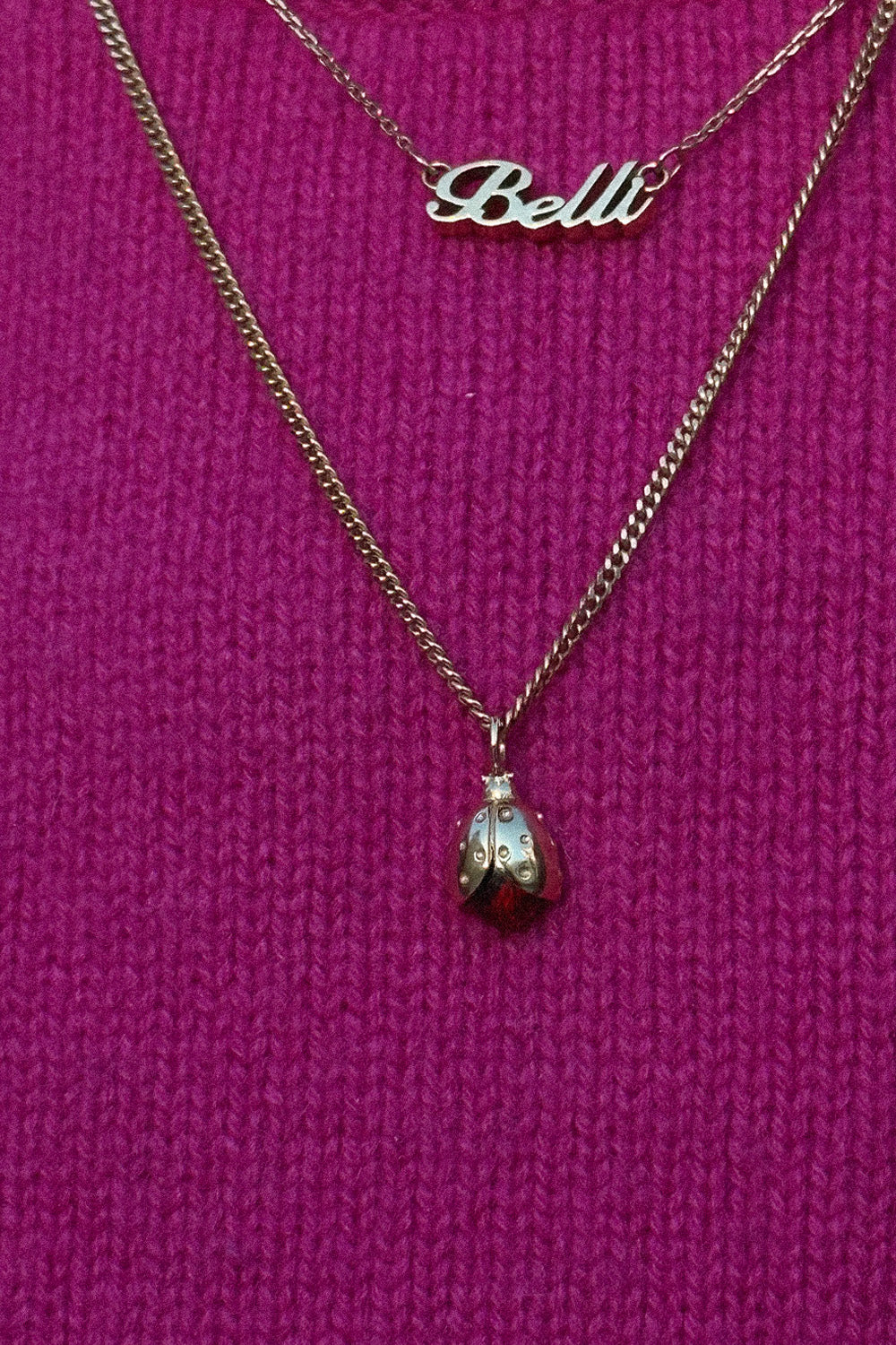 The "Lucky Ladybug" Charm 18k Real Gold