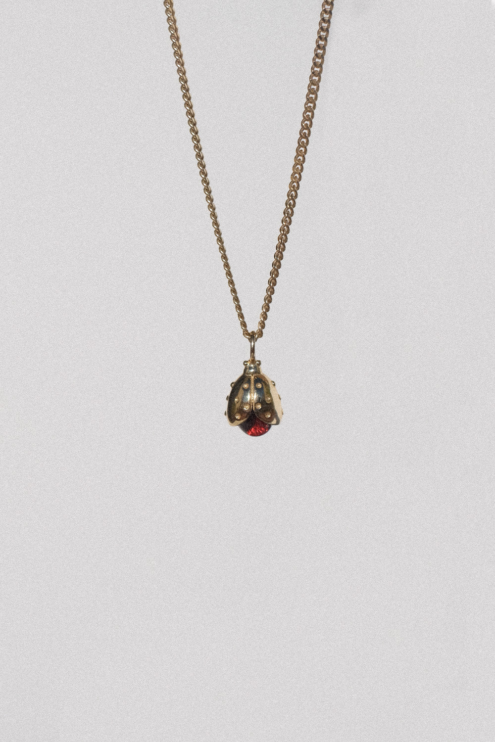 The "Lucky Ladybug" Charm 18k Real Gold