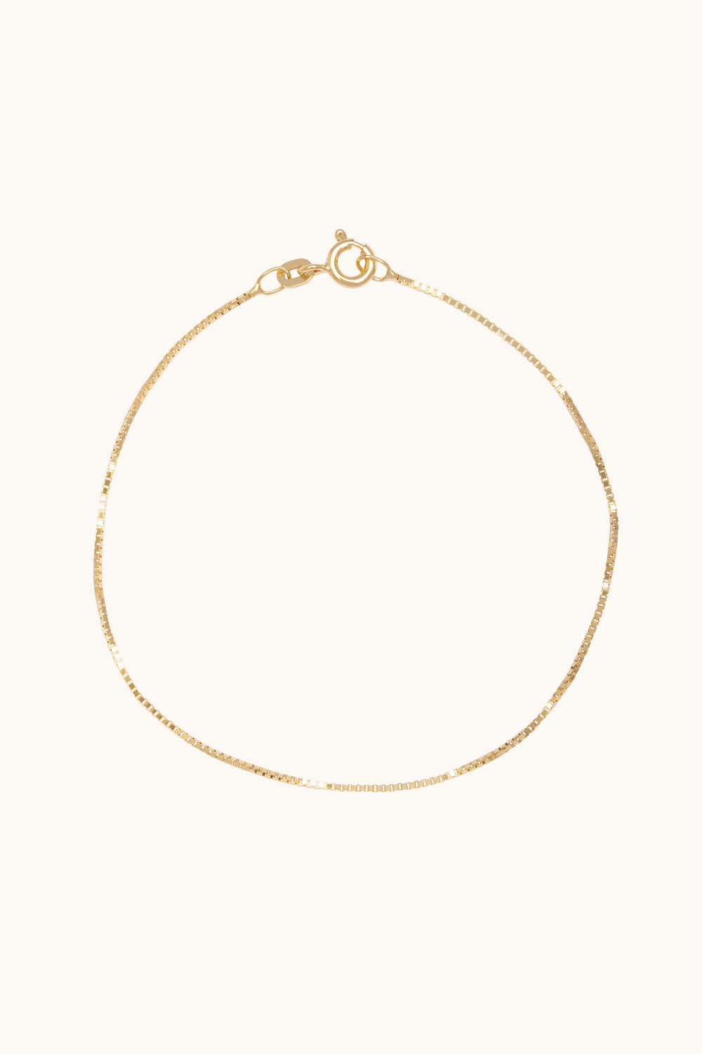 The "Mini Goldie Heart" bracelet 14K Solid Gold