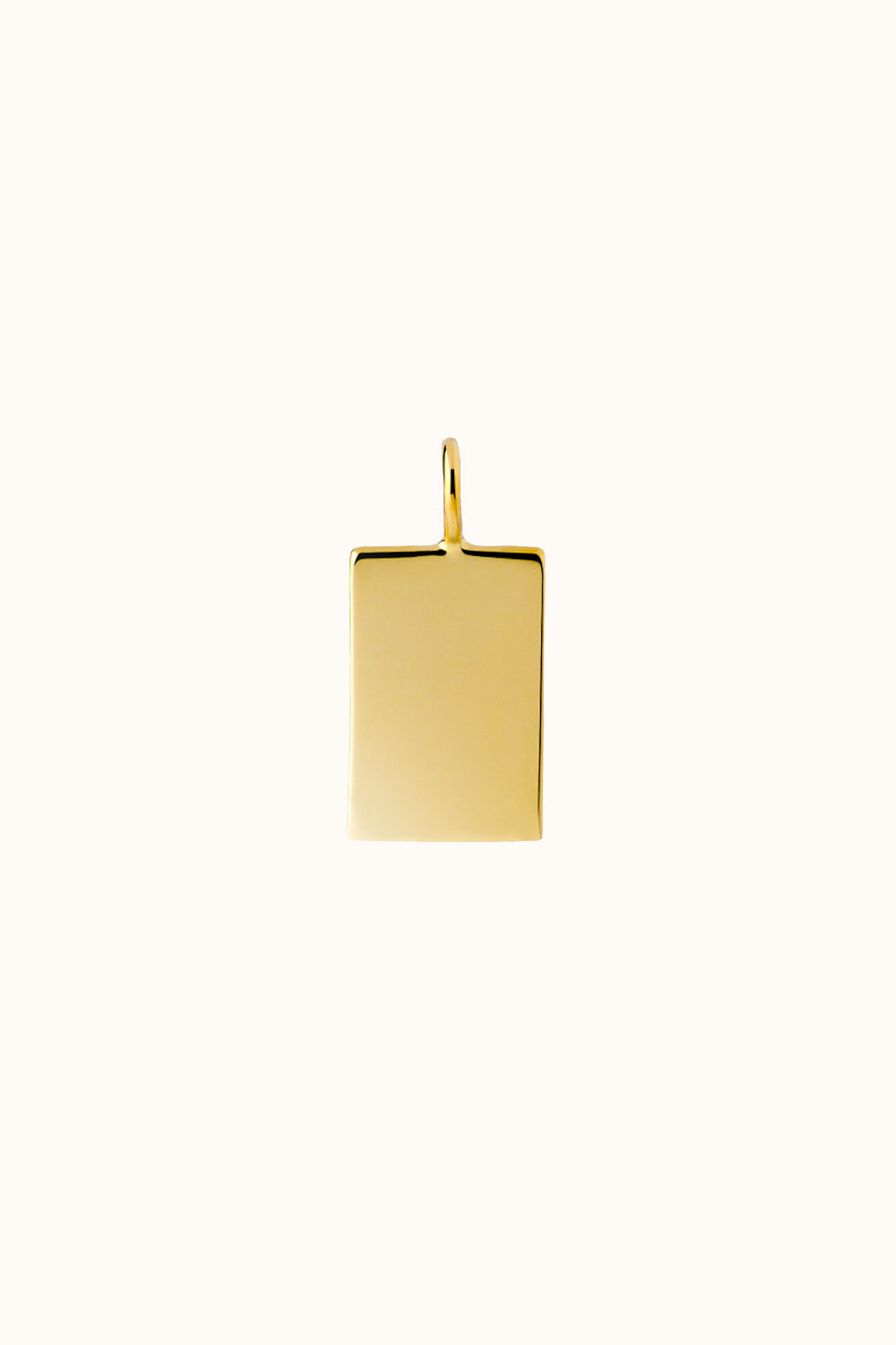 The "Gold Paper" Charm 18k Real Gold