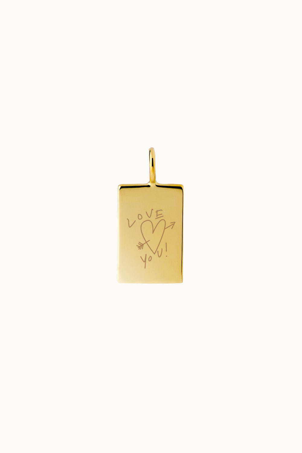 The Fine Gold Paper Charm