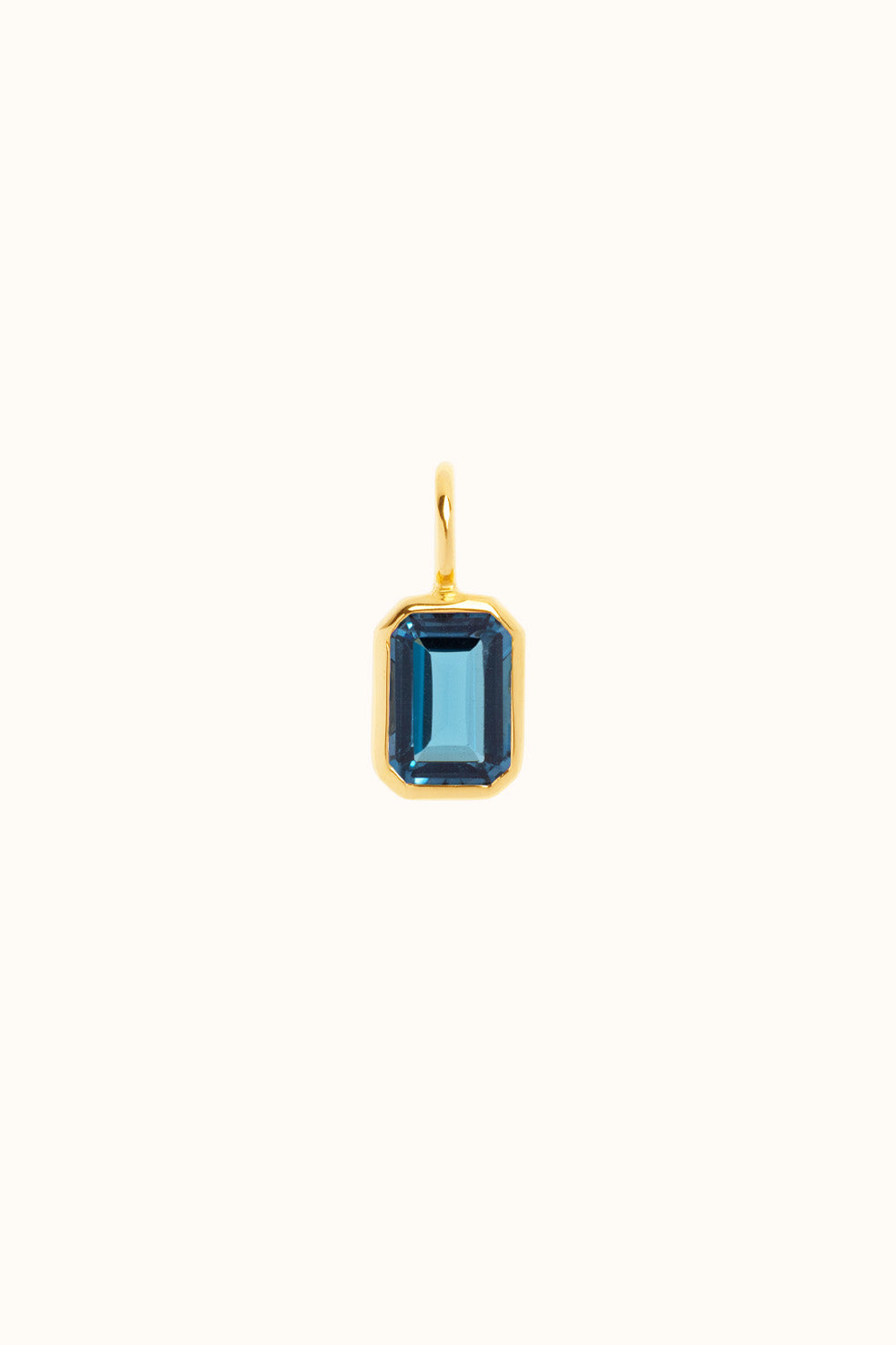 The "Piece of Ocean" Charm 18K Solid Gold