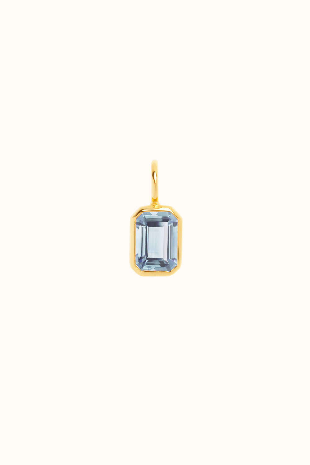 Der "Piece of Sky" Charm 18k Echtgold