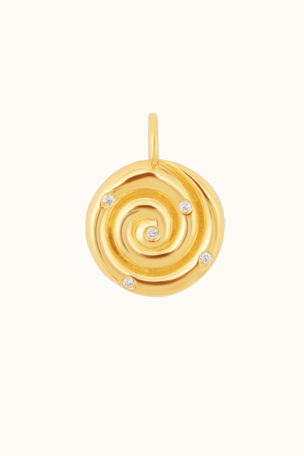 Der "Gold Snail" Charm 18K Echtgold