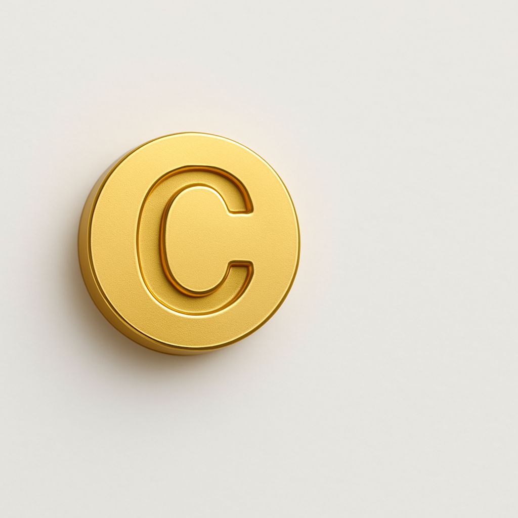 Extra Buchstaben-Perle C