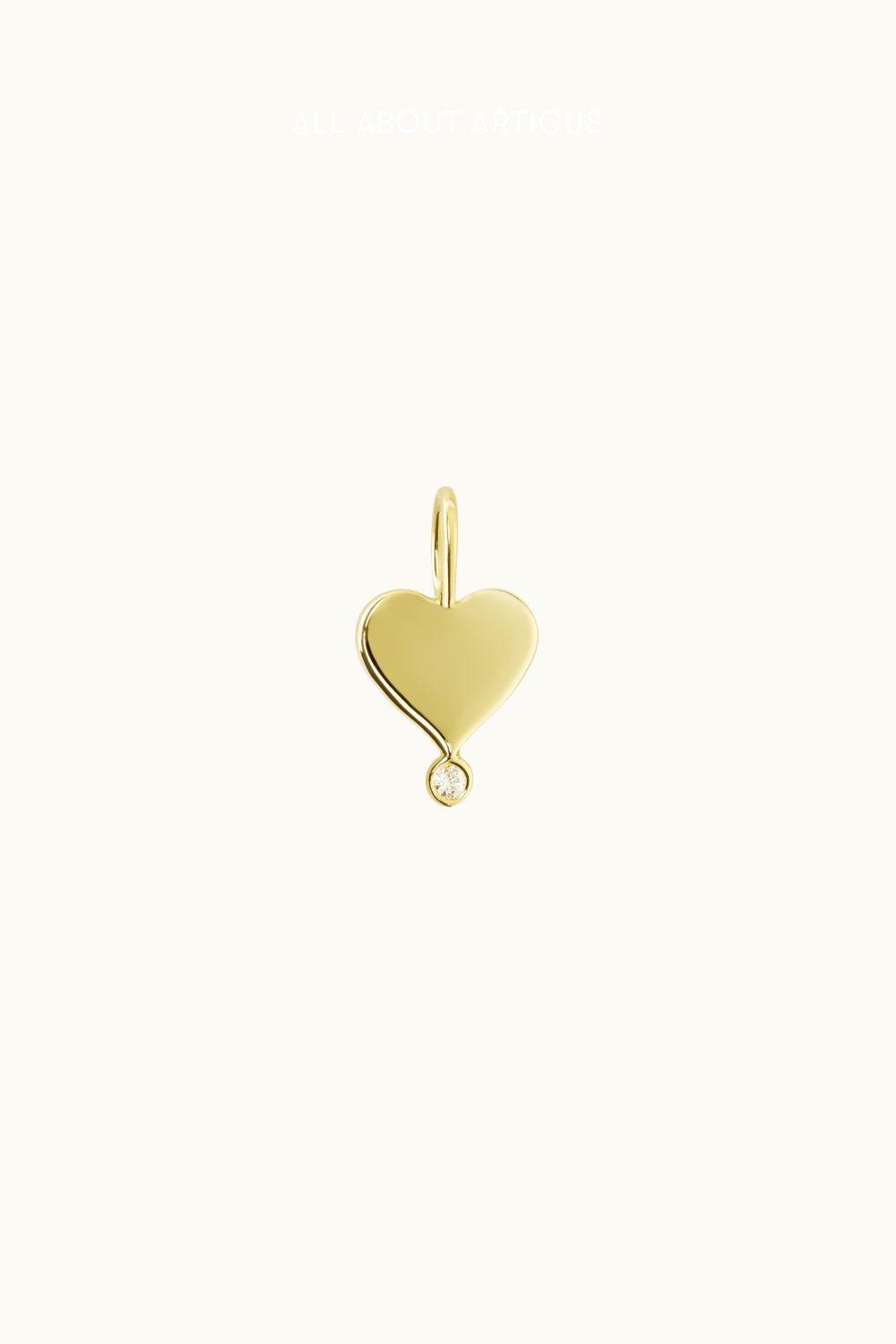 Der "Just Love Charm" 18K Echtgold
