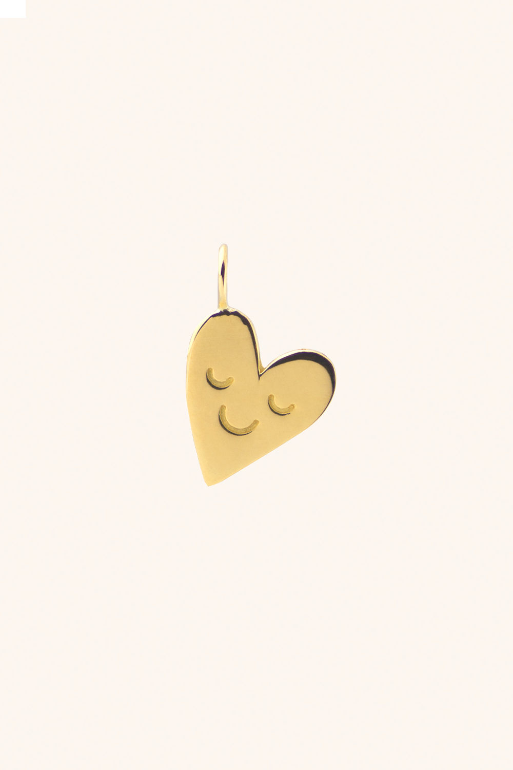 The "Mood Heart" Charm 18K Solid Gold