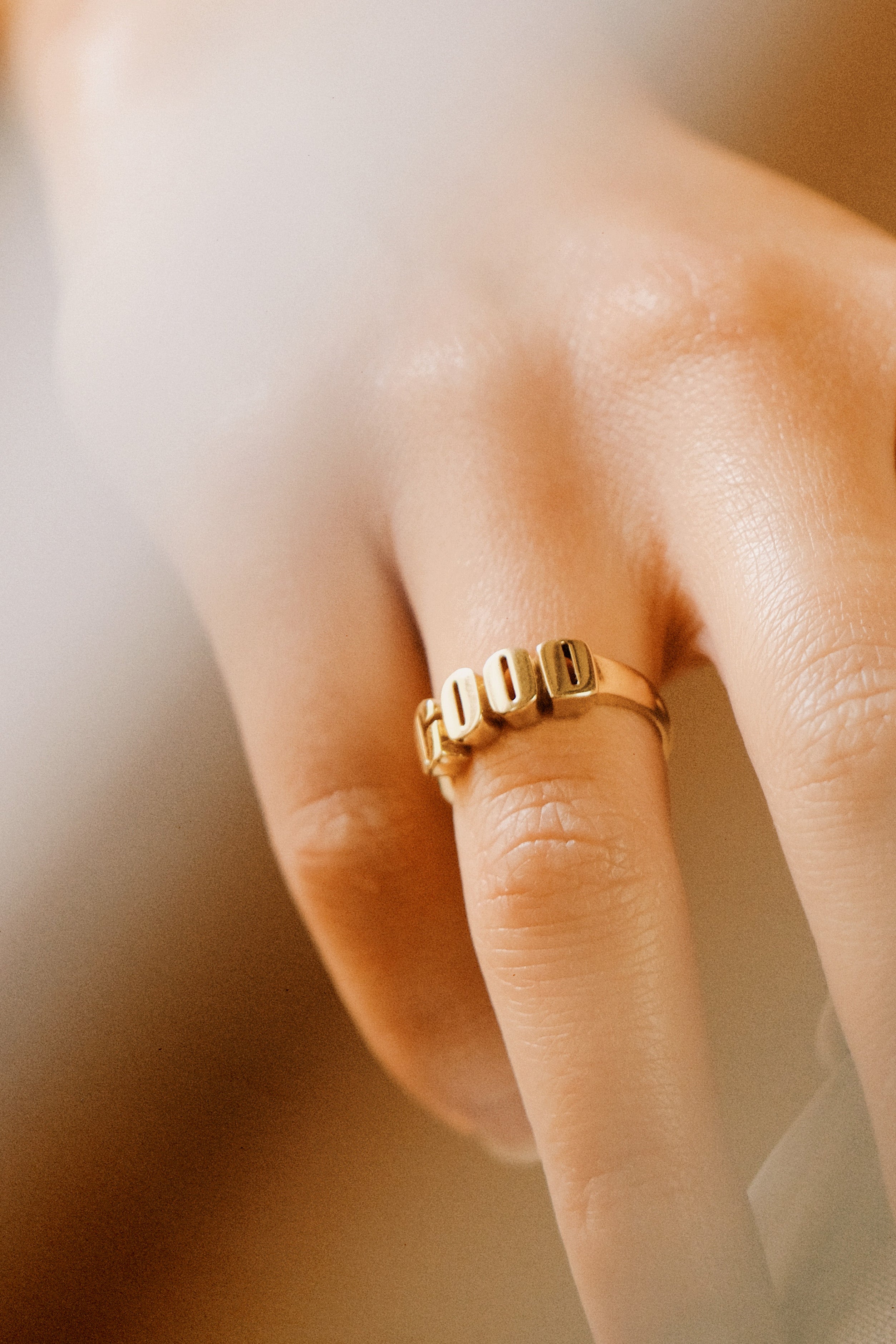 Der "Good Ring" 18K Echtgold