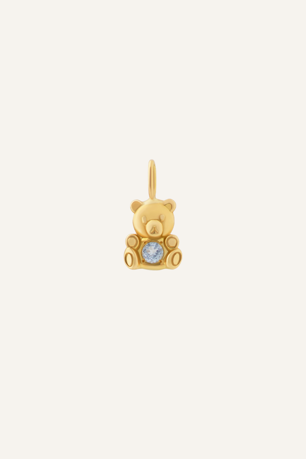 The "Gold Teddy" Charm 18k Real Gold