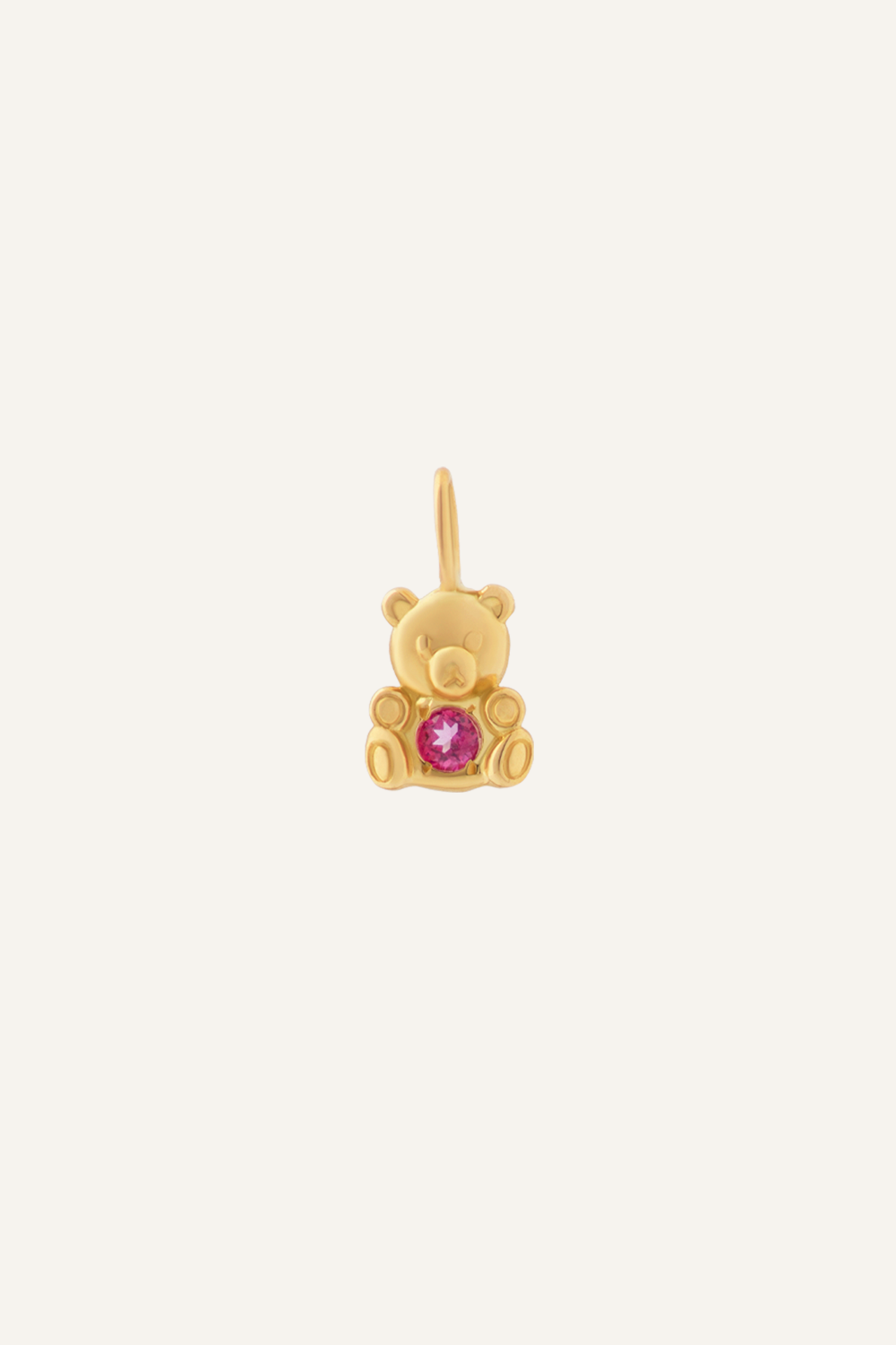 Der "Gold Teddy" Charm 18K Echtgold