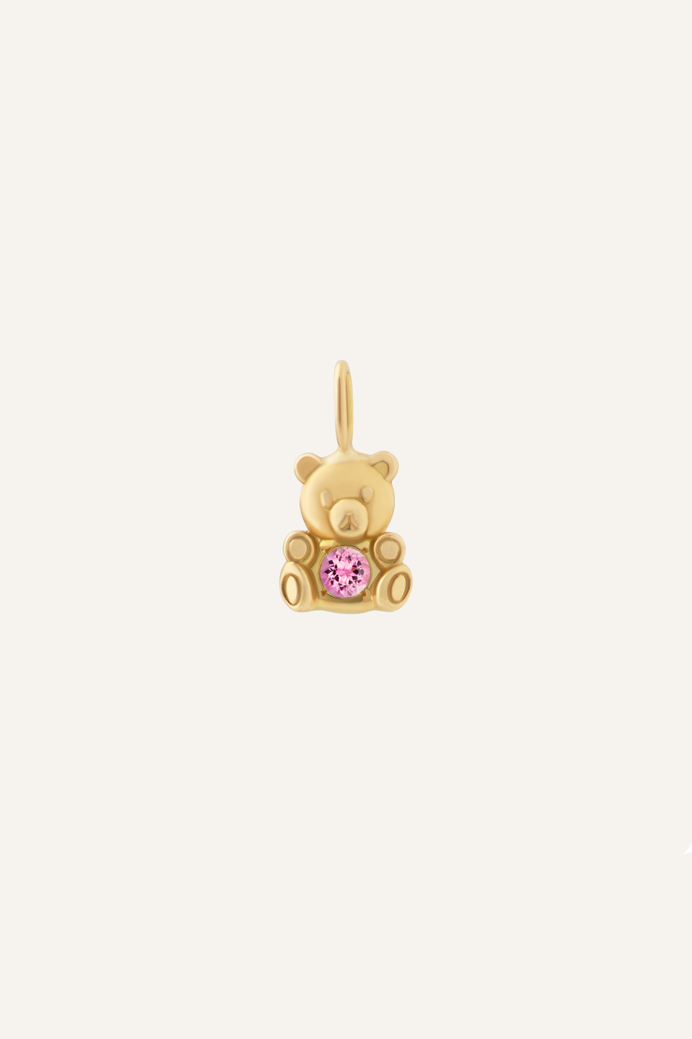 Der "Gold Teddy" Charm 18K Echtgold