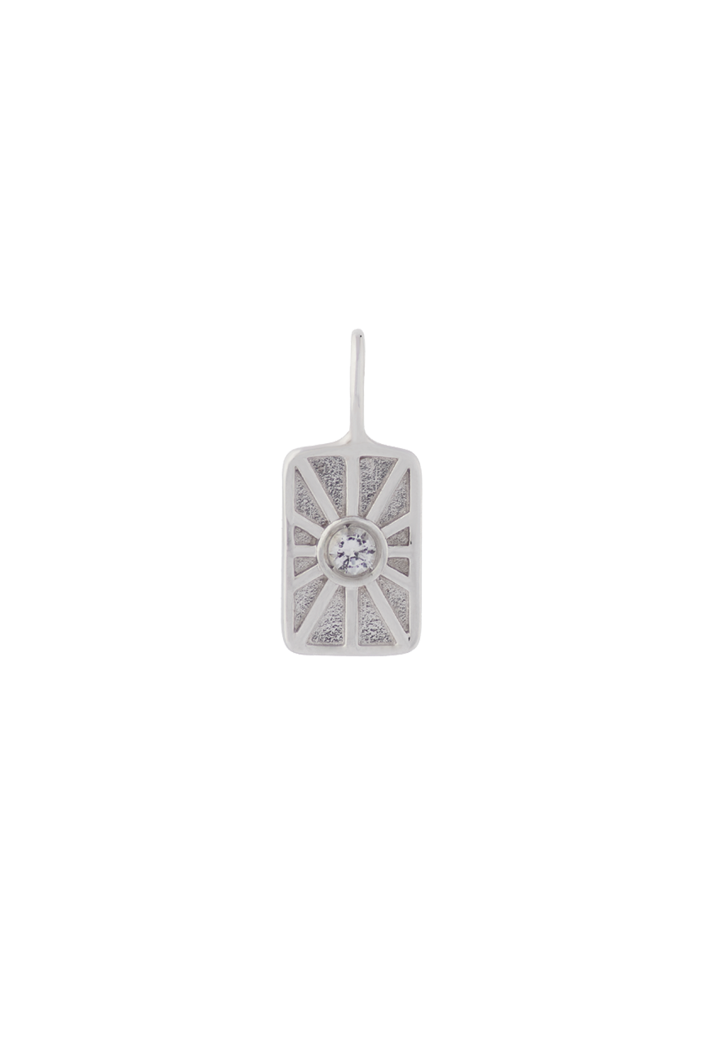 Der "Here Comes the Sun" Charm 18K Weißgold