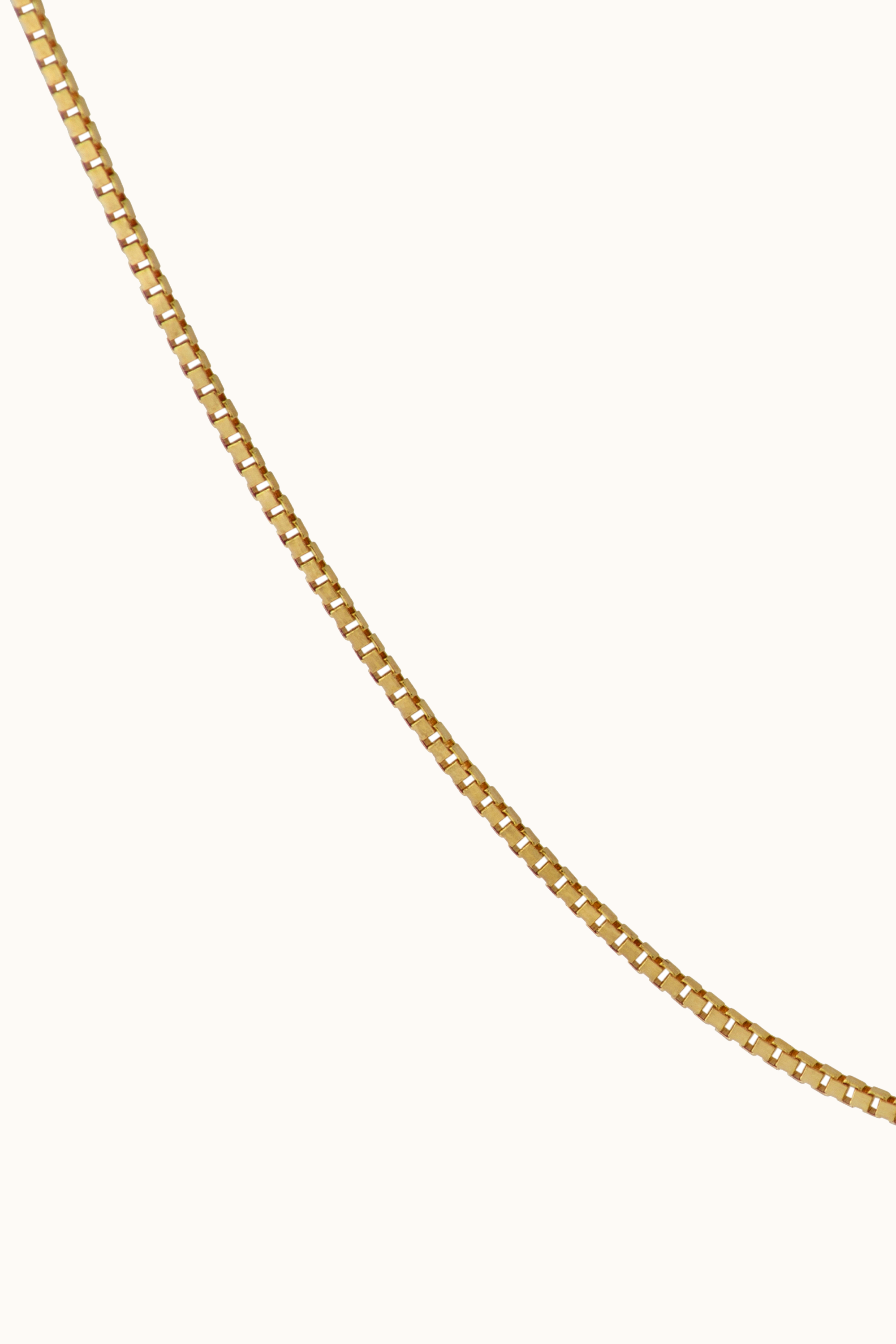 The "modern chain" necklace 14k real gold